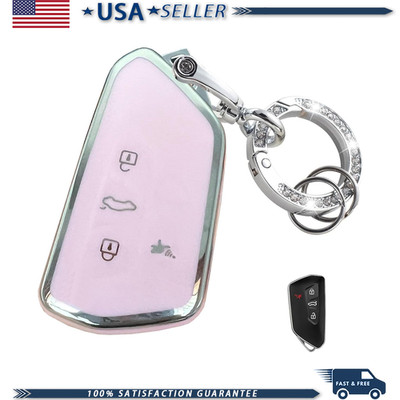 Keyless Entry Remote Key Shell VW ID4 ID3 MK8 Golf GTI Skoda Octavia (4-Button