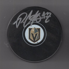 PAUL COTTER SIGNED LAS VEGAS GOLDEN KNIGHTS HOCKEY PUCK w/ COA