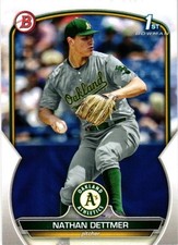 2023 Bowman Draft - Nathan Dettmer #BD-146 (RC)