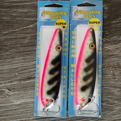 Moonshine Lures 4-1/2'' Magnum Spoons Crab queen Qty. 2 USA made
