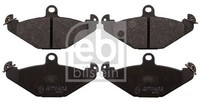 Febi Bilstein Bremsbelagsatz, Scheibenbremse 116189 FüR Renault