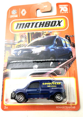 Matchbox Renault Kangoo - good year Blue #83 83/100 - 2023 Basic