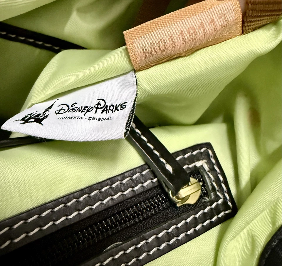 Retired-Disney Dooney and Bourke Haunted Mansion Portraits Backpack Bag Purse  - Image 2 of 4