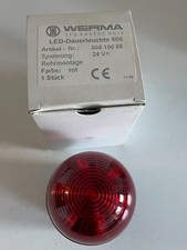 Brand new Werma Signaltechnik 806.100.55 LED Perm Beacon RM 24VAC/DC RD