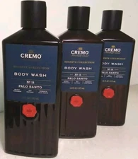 3 Cremo Reserve Collection Body Wash, Notes of Bright Cardamom 16 Fl Oz Each