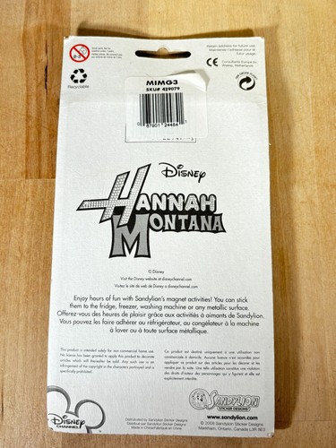 2 Vtg Disney Hannah Montana Magnet Sets, Sandylion, Miley Cyrus, NEW in Package - Picture 5 of 5
