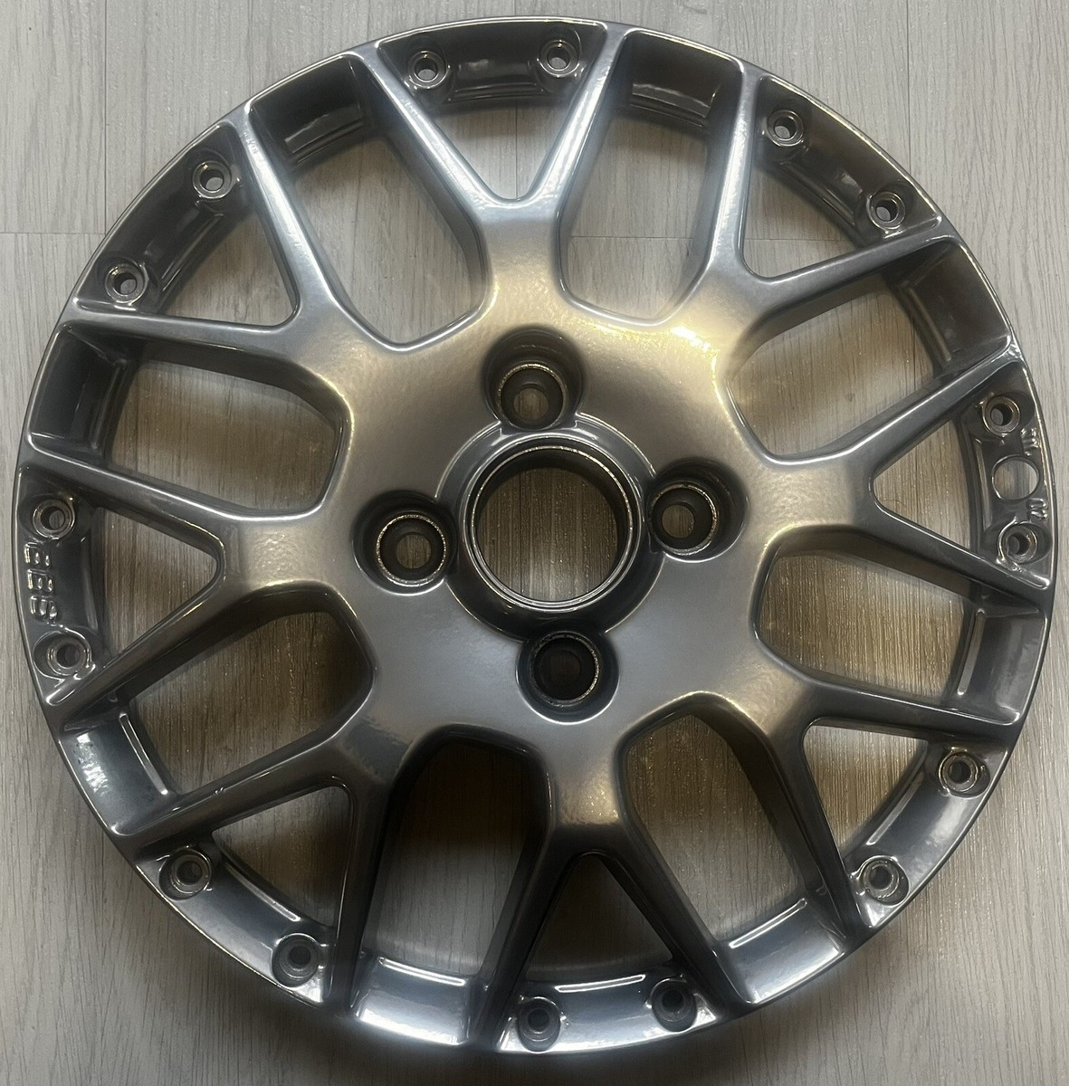 GENUINE BBS RS772 VW 15'' TWO PIECE SPILT RIM CENTRE FACE X1 | eBay UK