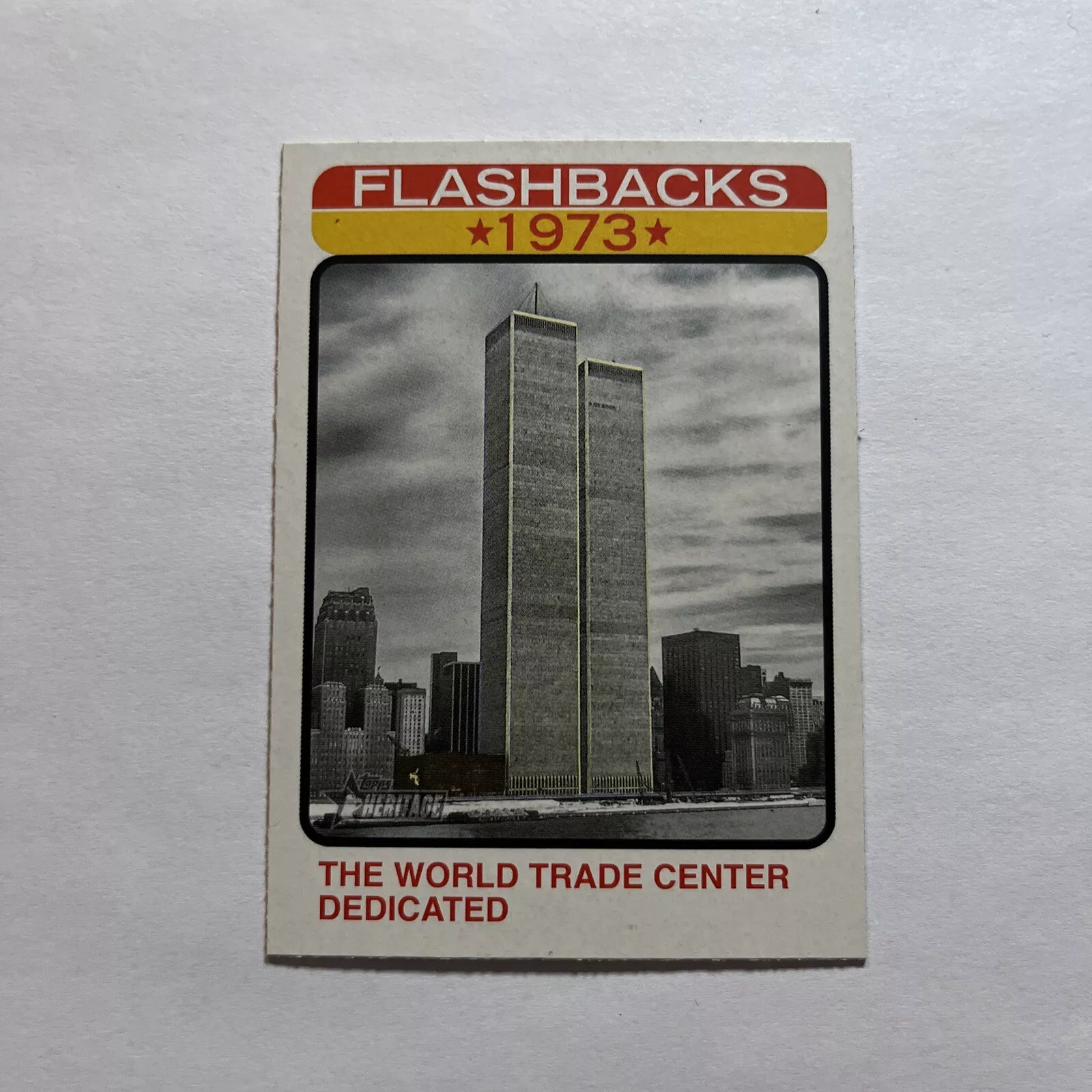 The World trading card
