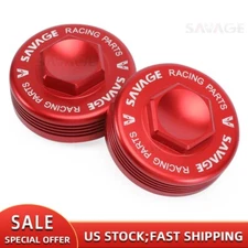 CNC Tappet Valve Adjustment Hole Cap Cover For HONDA XR650L XR600R SLR650 XR500R