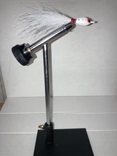FLY TYING VISE, Great For The Novice And Pro. Chrome Plated. Easy To Use .