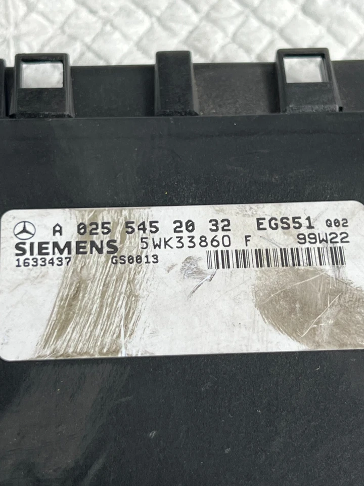 Mercedes Benz E420 2000 transmisión ordenador A 025 545 20 32 OEM (1238) Foto 2 de 4