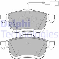 Bremsbelagsatz, Scheibenbremse LP3270 Delphi FüR Fiat Opel Lancia