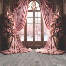 10'x10' Computer-painted Curtain Winter Season Photo Background Backdrop BHF1781