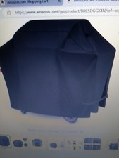 COVER GENY-OUTDOOR GRILL COVER-2-4 BURNER GRILL-NEW-WATERPROOF-BLACK-ADJUSTABLE