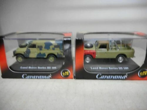 Articoli di modellismo statico Cararama Scala 1:72 per Land Rover