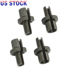 4x M8 8mm Universal Clutch Brake Cable Adjuster For Honda Suzuki Yamaha Kawasaki