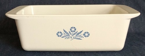 Corning Ware ~ “Blue Cornflower” ~ LOAF PAN with HANDLES ~ P-315-B ~ 2-Quart - 第 1/6 張圖片