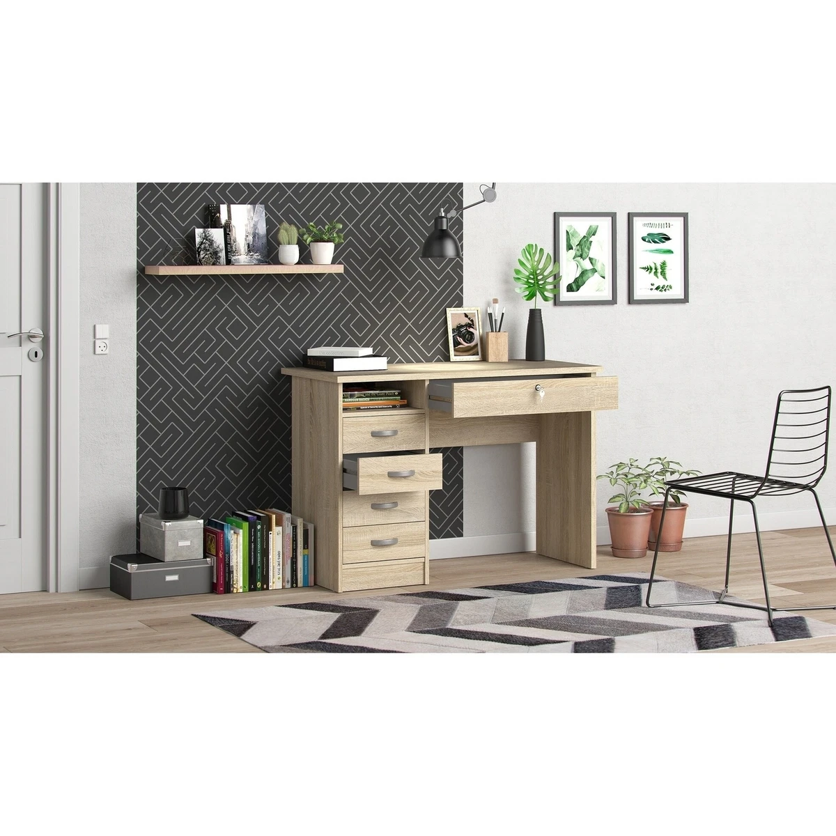 Porch and den skylar desk deals