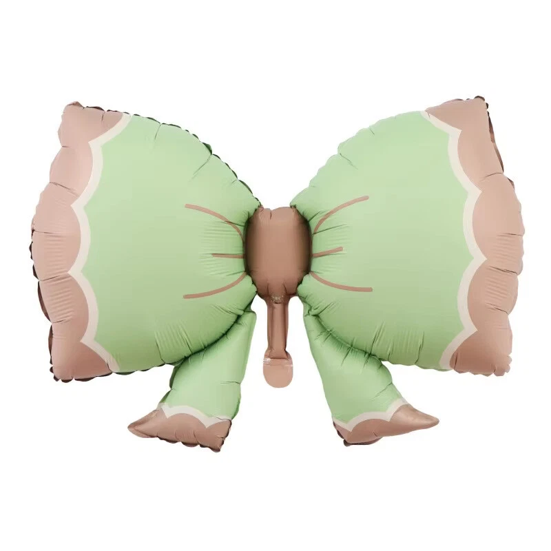 Globos con lazo grandes de 35" rosa azul mate niños decoración de fiesta de cumpleaños baby shower Foto 3 de 4