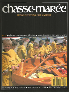 JAGD-GEZEITEN NR. 43 ANGELN HERING FECAMP / A. MAURIC & PLAISANCE / REMOR. PORTUAIRE