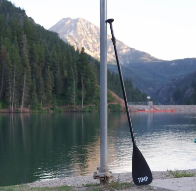 TIMP Textured Fiberglass Paddle Board Paddle New 3 Piece Adjustable RETAIL $50