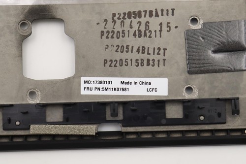 New Lenovo X1 Carbon 10th Gen Keyboard Palmrest C Cover 5M11K07681 USA - Photo 4/4