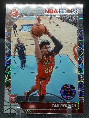 CAM REDDISH 2019 HOOPS PREMIUM STOCK SILVER LAZER RC HAWKS TRAIL BLAZERS DUKE S6