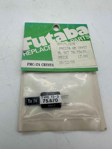 Futaba FMC-174 Crystal Channel 74 75.670 MHz NOS Type 72-3