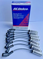 758EE AC Delco Spark Plug Wires Set of 8 New for Chevy Chevrolet Silverado 1500