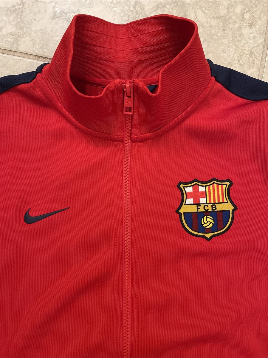nike fc barcelona jacket Small Authentic | eBay