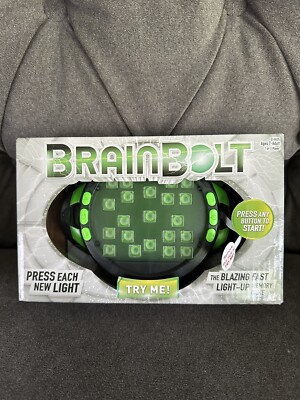 Brain Bolt Electronic Game Brainbolt - Memory Educational Game NEW IN BOX