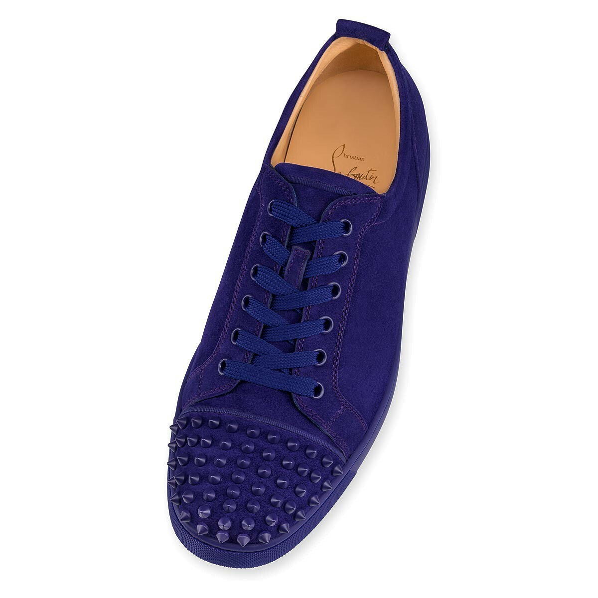 louboutin junior spikes blue