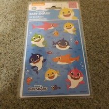 Baby Shark Stickers 50 - Pinkfong - NEW