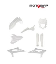 Full Kit Plastiche Acerbis Beta RR 125 250 300 350 390 430 480 2023 2024 Bianco