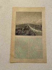 KP175) New Capital Emperor Mtesa Rubaga Kampala Uganda 1878 Engraving