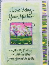 New Blue Mountain Arts Card I LOVE BEING YOUR MOTHER
