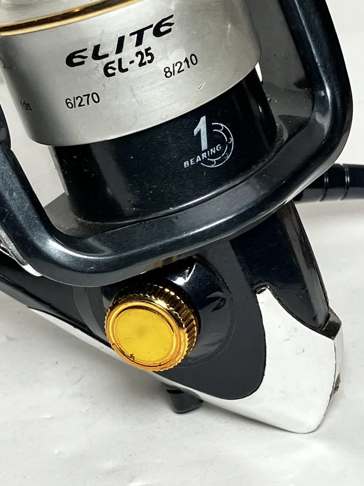 Carretel giratório Okuma Elite EL 25 L/R, 5.3: 1 pesca em água doce 1 rolamento - Imagem 2 de 4