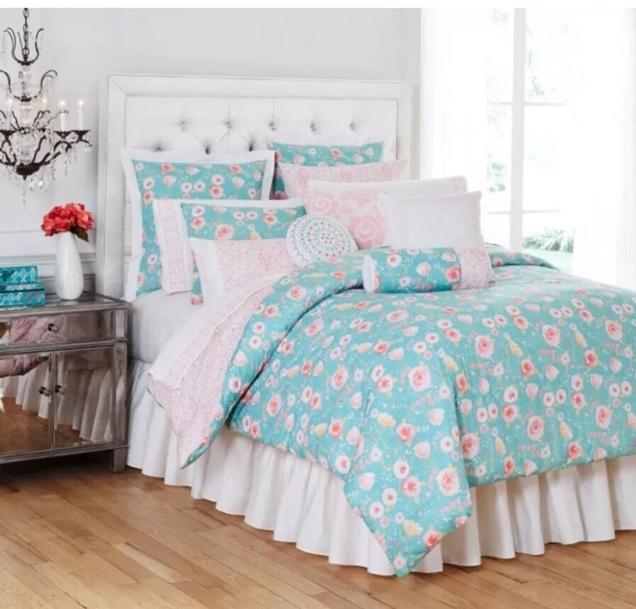 Turquoise deals euro sham