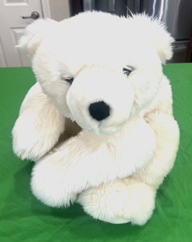 "Oso polar fangoso de colección AURORA Flopsie 26"" animal de peluche enorme" - Imagen 7 de 7
