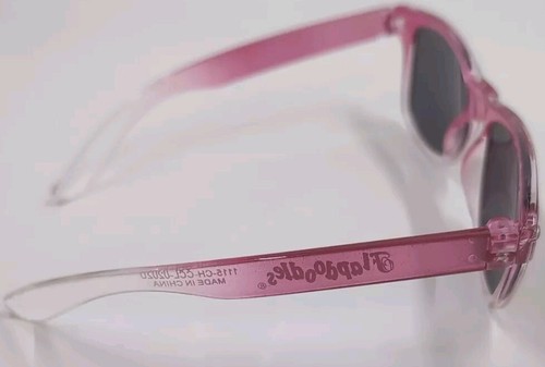 Flapdoodles Pink 80's Sunglasses Vintaage Smaller size Rare UV Protection - Picture 5 of 7