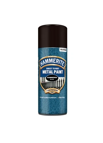 Hammerite Smooth Direct To Rust Aerosol Quick Drying Metal Spray Paint 400ml - Image 2 of 4