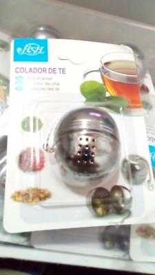Colador filtro de malla te para infusión o hierbas inoxidable té infusion