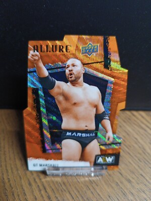 AEW Upper Deck Allure 2022 QT Marshall Orange Slice #70