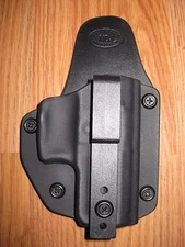 IWB Kydex/Leather Hybrid Holster small print with adjustable retention for FNH