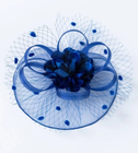 Women New Fascinator Flower Decor Hair Clip blue - Picture 2 of 4
