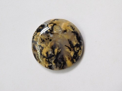 Piedra preciosa suelta cabujón de dendrita tigre natural para joyería 37 quilates. ME-6313 - Imagen 3 de 3