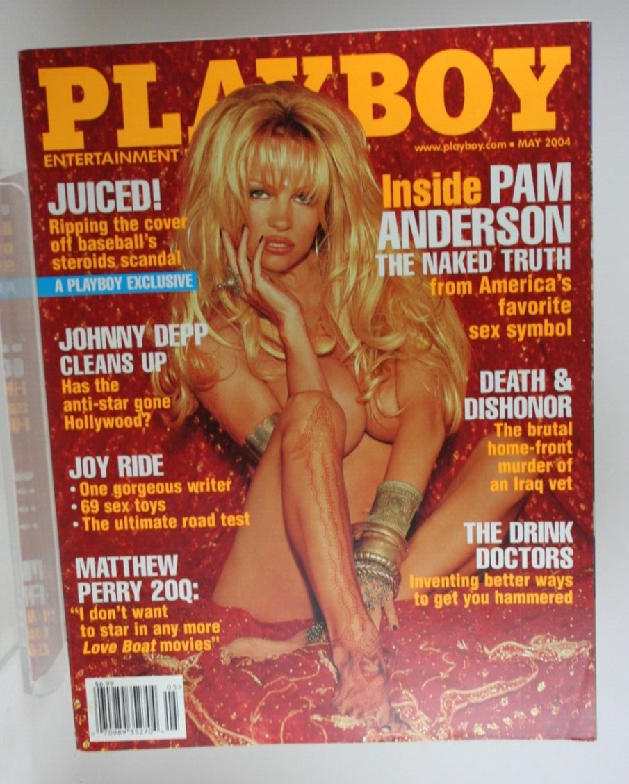  nude  bd magazine site rips  Playboy Magazine Pam Anderson Johnny Depp Matthew Perry Steroids May 2004 |  eBay