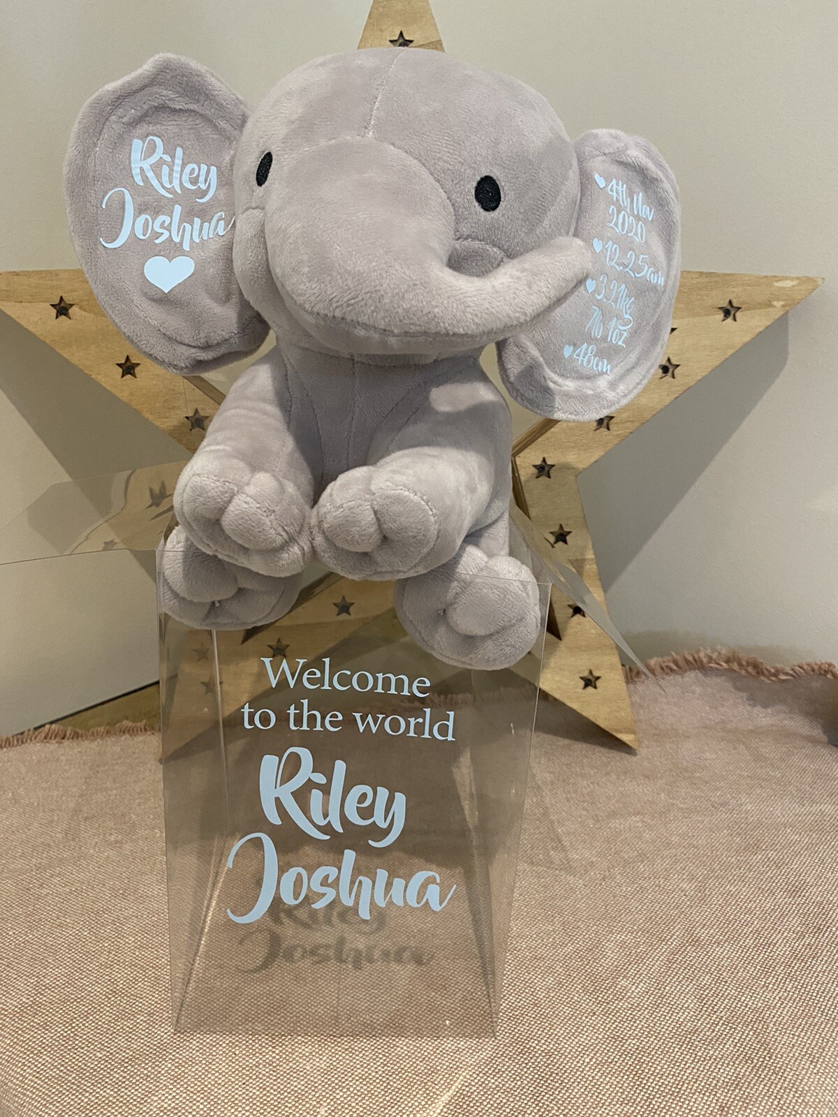 personalised soft toy