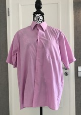 Suntex Star Shirt, Short Sleeve, Size 39/40, Pink, Pink, Business, Colored, Excellent