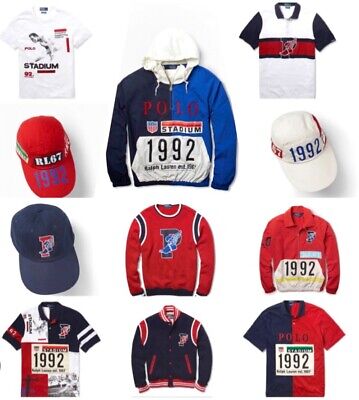 Vintage Polo Ralph Lauren 1992 Stadium P Wing Shirt RRL Snow Vintage Polo Ralph Lauren 1992 Stadium P Wing Shirt RRL Snow